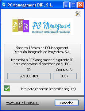 Soporte y Asistencia Técnica de PCManagement DIP, S.L.